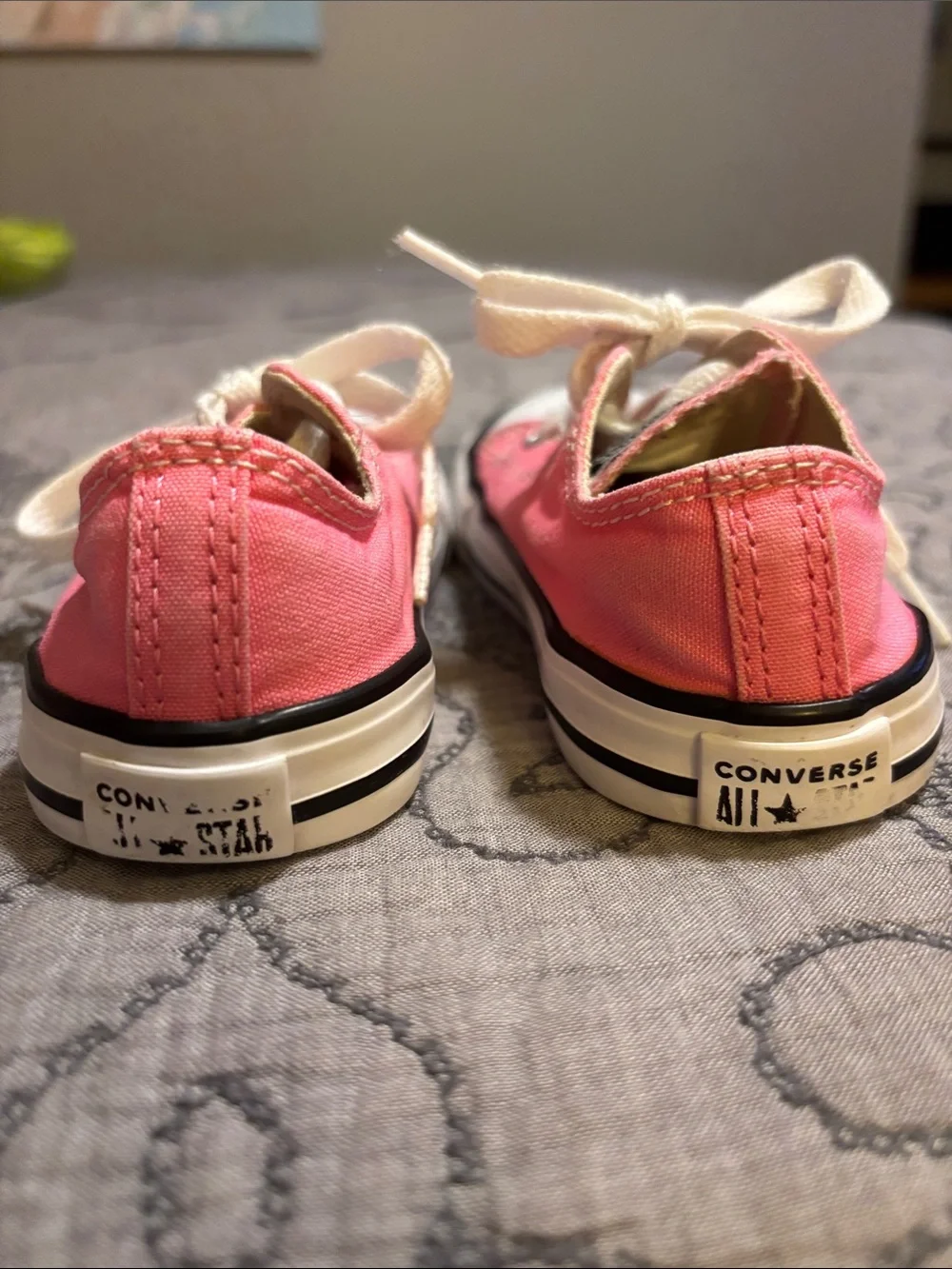 Converse Kids Pink Low Top Sneakers